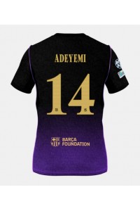 Barcelona Karim Adeyemi #14 Fotballdrakt Borte Klær 2026-27 Korte ermer